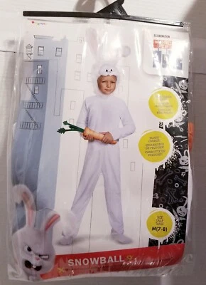 FATO DE HALLOWEEN Secret Life of Pets SNOBALL Coelho Coelho Med 7-8 NOVO! - Imagem 1 de 4