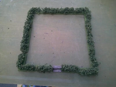 wargames15mm/20mm field hedges,Flames of War handmade by fat frank