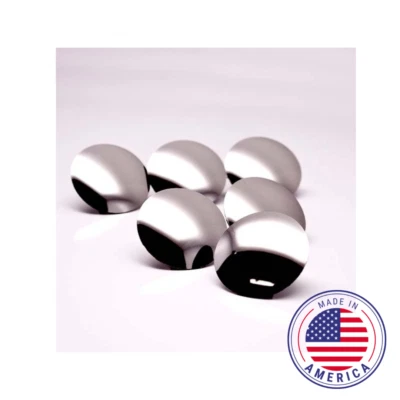 6pcs Hood Liner Fastener Set for 2014 - 2019 Corvette | 1.5-inch Polished Steel - Image 1 of 4