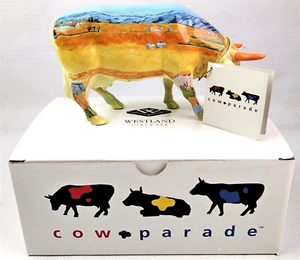 Cow Parade Figur + Etikett + Box 9174 Vincent Van Cogh Westland Giftware 2000 Y2K - Bild 1 von 12