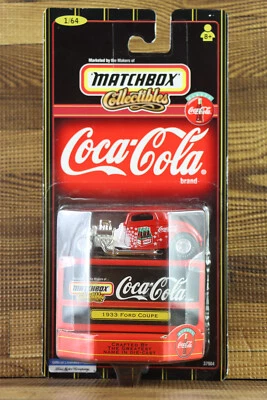 Matchbox Collectibles Coca Cola 1933 Ford Coupe 1/64 Scale 37984 - Image 1 of 4