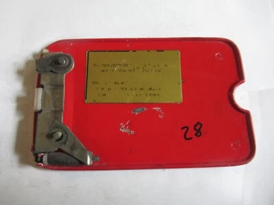 Puerta de gas combustible roja Porsche 928 S 1980-1984 92800650800 Foto 1 de 4