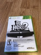 DJ Hero 2 (Microsoft Xbox 360, 2010) Game Only Nice Disk VC1