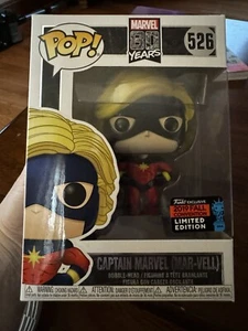 Marvel 80 Años Capitana Marvel (Mar-Vell) #526 Bobble-Head Funko Pop - Imagen 1 de 1