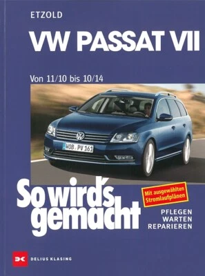 VW Passat B7, Typ3C Reparaturanleitung So wirds gemacht/Reparaturbuch/Handbuch - Bild 1 von 3