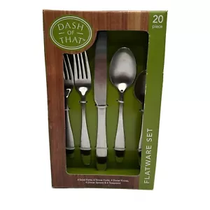 Dash of That Cory Satin Besteck Set 20 Teile Made in India - Bild 1 von 6