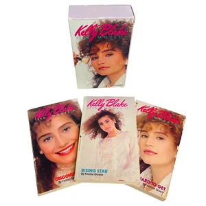 Kelly Blake: Teen Model (3 Volumes) Book Set 1986 by Yvonne Greene Vintage Rare - Picture 1 of 11