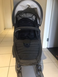 babylove double pram