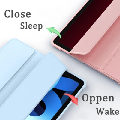 Smart Leather Case For iPad 10.2" 9th 8th 7th Generation Air Mini 1 2 3 4 5 US - Image 1 of 4