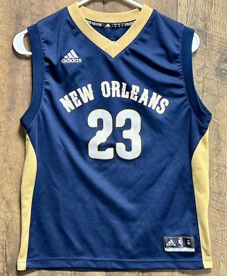 Anthony Davis NOLA Pelican Adidas Swingman Stitched NBA Jersey Youth Size Medium - Image 1 of 4