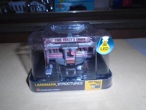 WOODLAND SCENICS LANDMARK STRUCTURES #BR4956 MISS MOLLY'S DINER N - Picture 1 of 4
