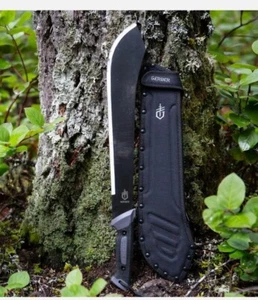 Gerber Gator Bolo Machete 15.4" 1055 Carbon SS Blade Gator Grip Handle + Sheath - Picture 1 of 3