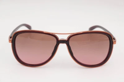 Oakley Split Time Rose Gold Aviator OO4129-0258 Sunglasses 58-13-133 - Image 1 of 4