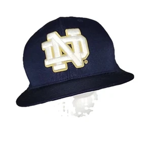 Notre Dame Fighting Irish Under Armour Cap Hat Navy Fitted Size 6 7/8 - Bild 1 von 8