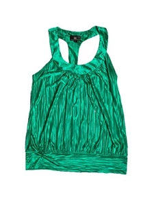 IZ Byer California Green Sleeveless Tank Top Womens Size Medium - Picture 1 of 6