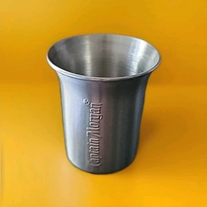 Captain Morgan Stainless Steel Promotional Shot Glass - Picture 1 of 4