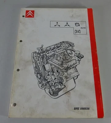 Manual de Taller Citroen XM Motor 2,0l 8V XU10 2C Carburador 114 Ps Stand - Imagen 1 de 3
