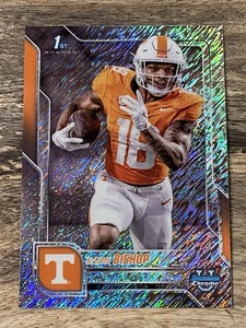 DeSean Bishop 2025 Bowman U 1st Bowman Shimmer Refractor #67 Tennessee Vols - Bild 1 von 2