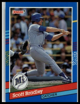 1991 Donruss #287 Scott Bradley - Image 1 of 2