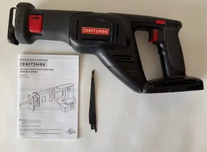 Craftsman C3 315.115740 19.2V Reciprocating Saw With Small Blade And Manual - Picture 1 of 12