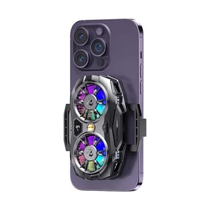 Refroidisseur téléphone portable avec rétroéclairage RGB et contrôle AI pou - Photo 1 sur 12
