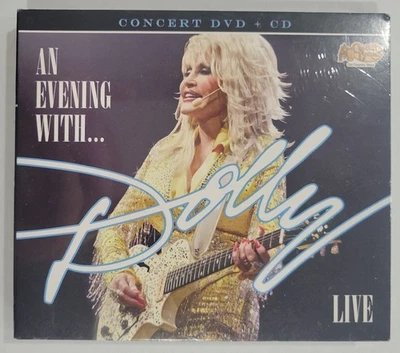 NEW Dolly Parton An Evening With Dolly Live DVD & CD Set Cracker Barrel SEALED  - Image 1 of 3
