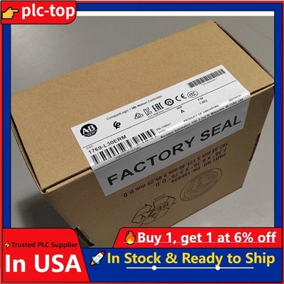 Allen-Bradley 1769-L30ERM SER A CompactLogix 1MB Motion Controller New Sealed - Image 1 of 2
