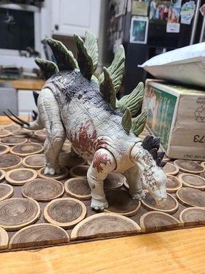 Jurassic World Gigantic Dino Trackers Stegosaurus Large Dinosaur Action Figure - Image 1 of 4