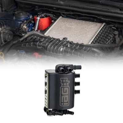 IAG Performance Air Oil Separator AOS for Subaru WRX 2015-21 - Black Foto 1 de 4