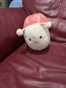 PLÜSCHPUPPE WEICHE SCHNECKE SCHNECKE ROSA LÄCHELNDES SPIELZEUG - Bild 1 von 2