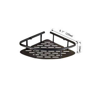 Oil Rubbed Brass Bathroom Corner Shower Wasl Basket Shelves Caddy Storage Kba529 - Picture 1 of 7