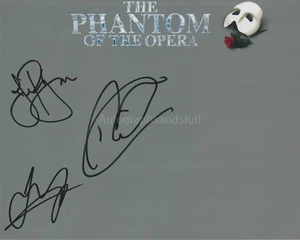 John Owen Jones Jon Robyns Dean Chisnall HAND SIGNED 8x10 Photo Phanto Autograph - Picture 1 of 2