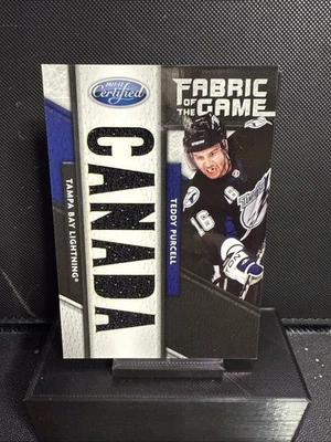 2011-12 Panini Certified FOtG Materials Teddy Purcell National /25 - Image 1 of 4