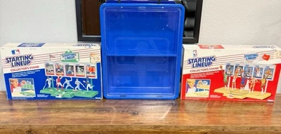 1988 Starting Lineup Basketball And Baseball Collector Display And Display Case - Image 1 of 4