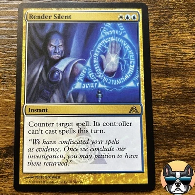 Magic the Gathering MTG- Render Silent- NM- 096/156- Dragon's Maze - Image 1 of 3