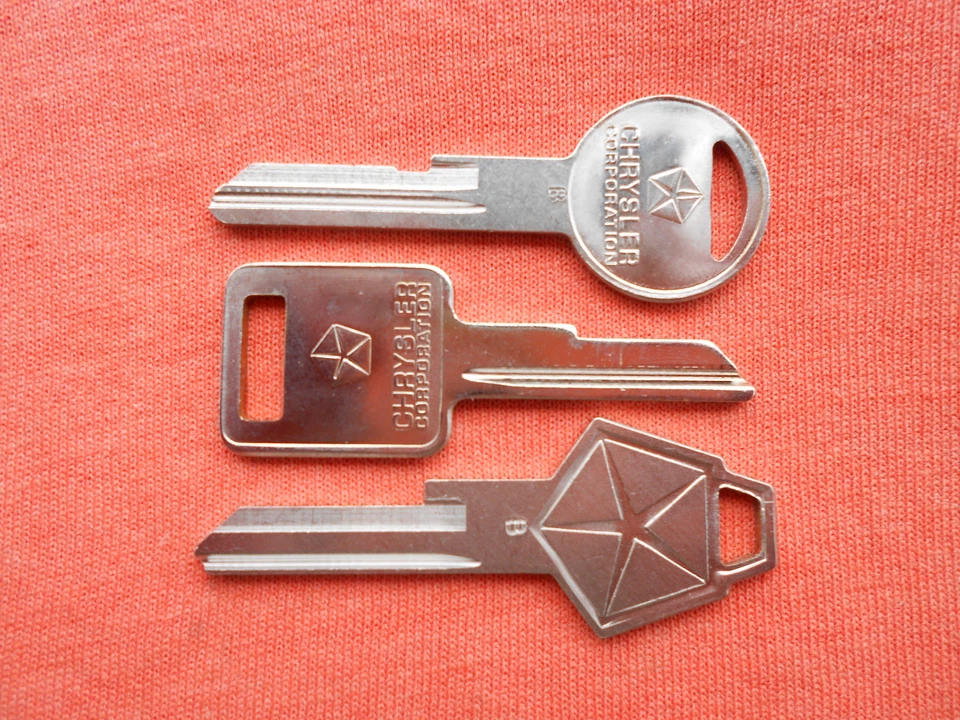 1981 1982 1983 1984 1985 1986 1987 1988 1989 DODGE RAMCHARGER NOS KEY BLANKS - Image 1 of 1