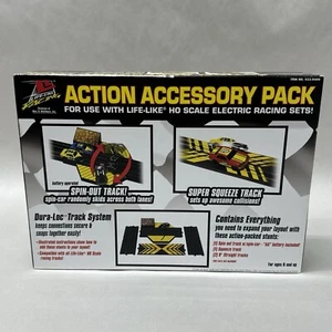 Life-Like Racing Action Accessory Pack, HO Scale w/ Exclusive Crash Car - MIB - Picture 1 of 7
