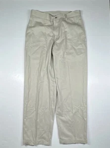 Pantalones Wrangler Para Hombre Frente Plano Cortado Bolsillo Caqui 32x30 Pierna Recta Algodón Tostado - Imagen 1 de 8