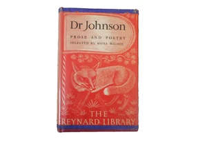 Dr. Johnson Prose and Poetry selected by Mona Wilson 1951 HBDJ - Imagen 1 de 4