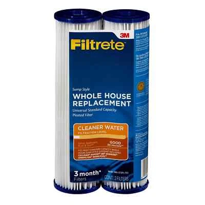 Filtrete Standard Capacity Whole House Pleated Replacement Water Filter - Image 1 of 2