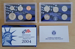 Juego de prueba Estados Unidos 2004 como nuevo - certificado de autenticidad y OGP - Imagen 1 de 8