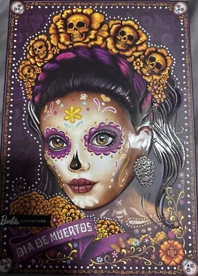 2021 Barbie Signature DIA DE MUERTOS BARBIE DOLL Day of the Dead New Free Ship  - Image 1 of 4