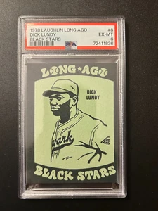 1978 Laughlin Long Ago Black Stars #6 Dick Lundy PSA 6 - Bild 1 von 1
