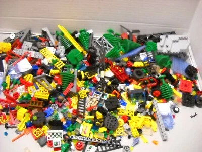 LEGO Random Bulk Lot 4 lb Loose Mixed Small Finishing Decorative Parts & Trees - Image 1 of 4