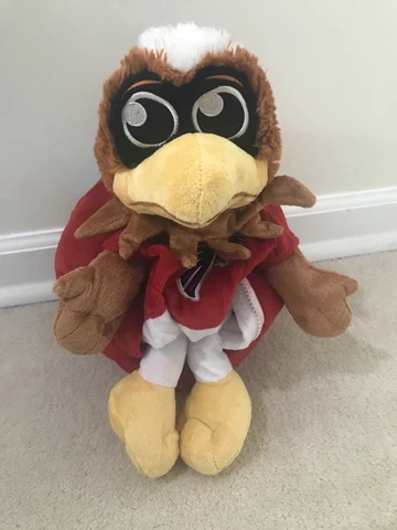 Atlanta Falcons NFL Reverse-A-Pal Plush Mascot and Football Cover