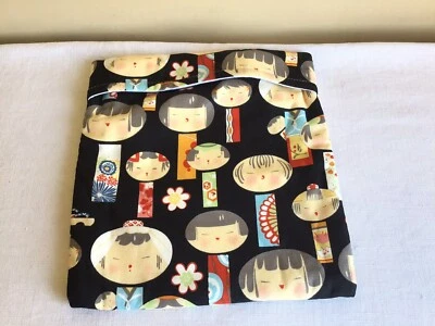 Nueva bolsa de calentamiento de tela de patata al horno microondas para muñecas Kokeshi japonesas hechas a mano Foto 1 de 3