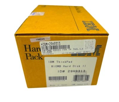 29H9313 I New Sealed IBM 810MB ThinkPad 760 760E 765 12.5mm Internal HDD 29H9366 - Image 1 of 4