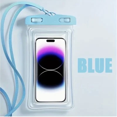 Waterproof Mobile Phone Pouch Underwater Case Cover Universal Dry Bag - Image 1 of 4