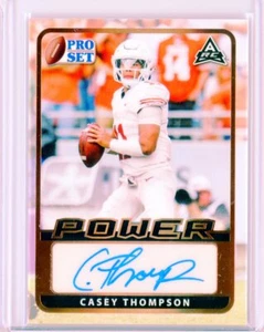2021 Leaf Pro Set Power CASEY THOMPSON AUTO Autograph RC ARC Rookie Prospects - Picture 1 of 2