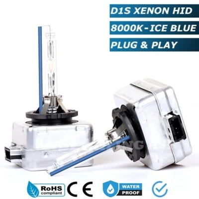 Bombillas Peugeot RCZ 307 308 3008 5008 508 807 2x D1S HID xenón 35W 8000K haz bajo Foto 1 de 4